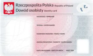 Wymiana dowodu osobistego? Ten dokument zawiera dane jak nazwisko, imiona, datę urodzenia.