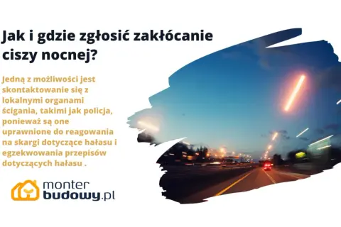 Jak zgłosić zakłócanie ciszy nocnej? Można to zrobić online, kontaktując się z policją.
