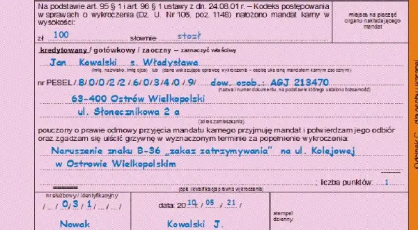 Nie przyjąłem mandatu co dalej – co grozi i jak się bronić?