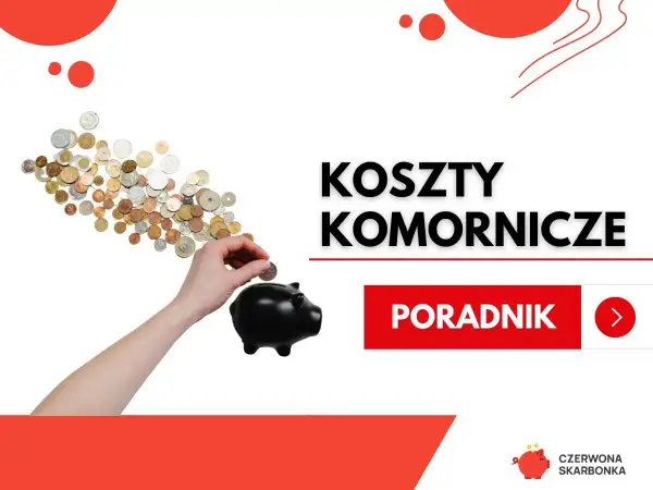 Ręka wrzuca monetę do świnki-skarbonki, obok stos monet.